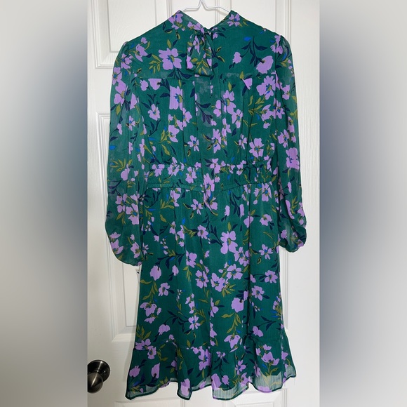 👗NWT! Maggy London Green Floral Dress - Picture 9 of 13
